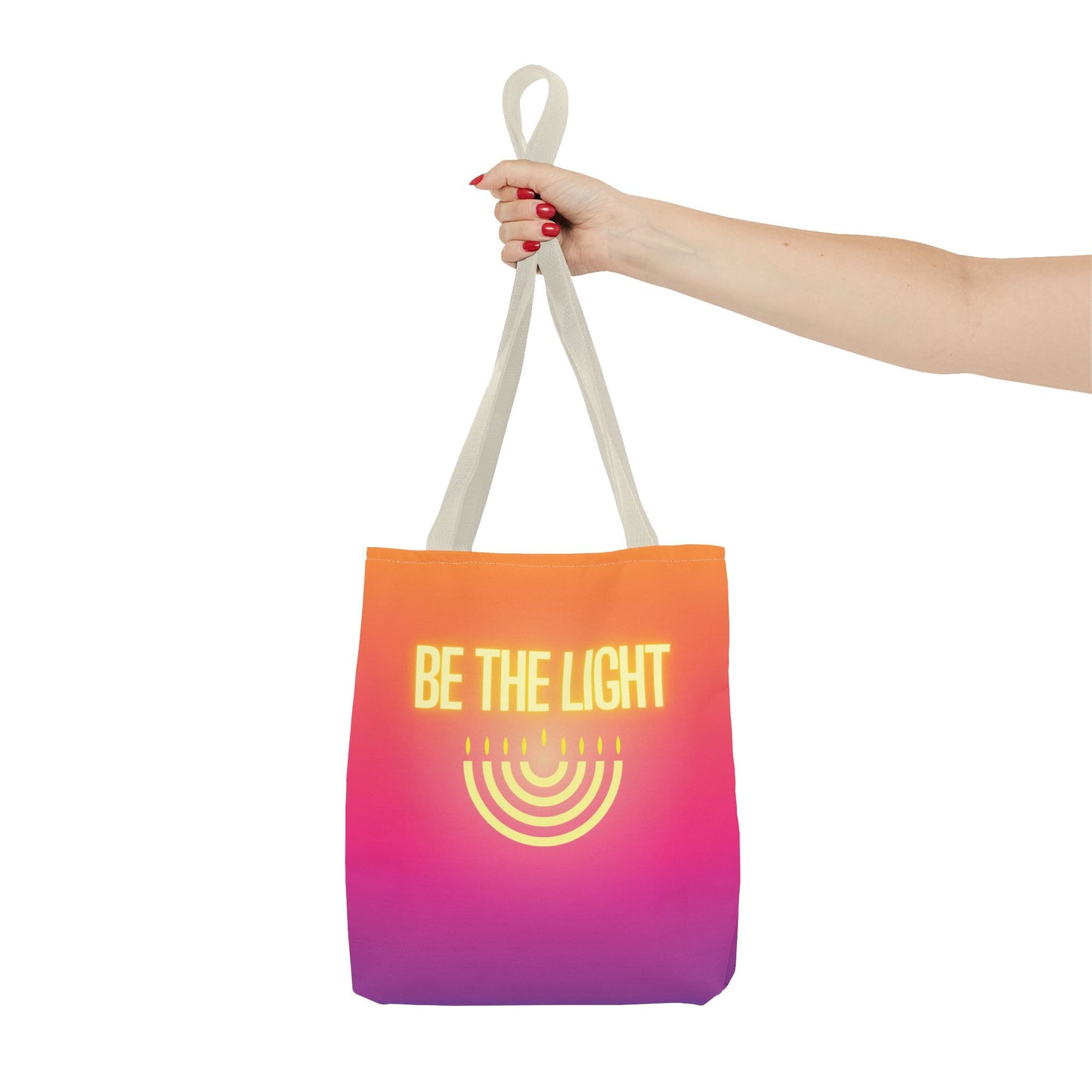 Be the Light! Bright Tote Bag