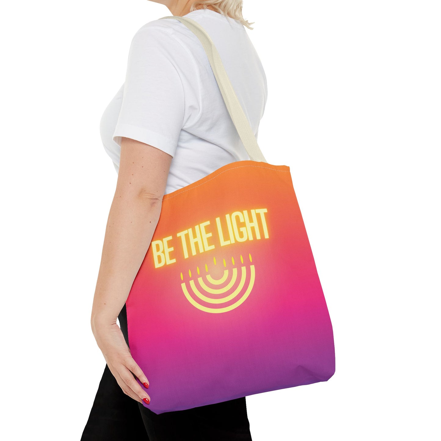 Be the Light! Bright Tote Bag
