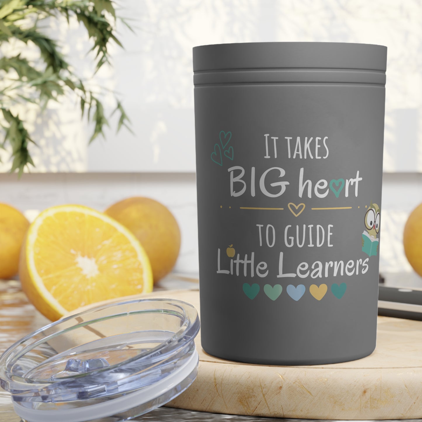 Big Hearted Teachers- Tumbler, 11oz