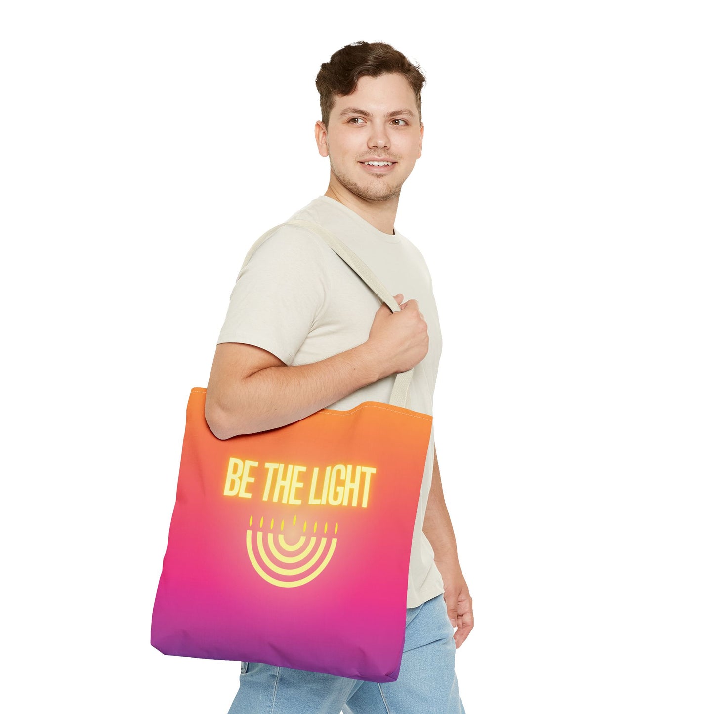 Be the Light! Bright Tote Bag