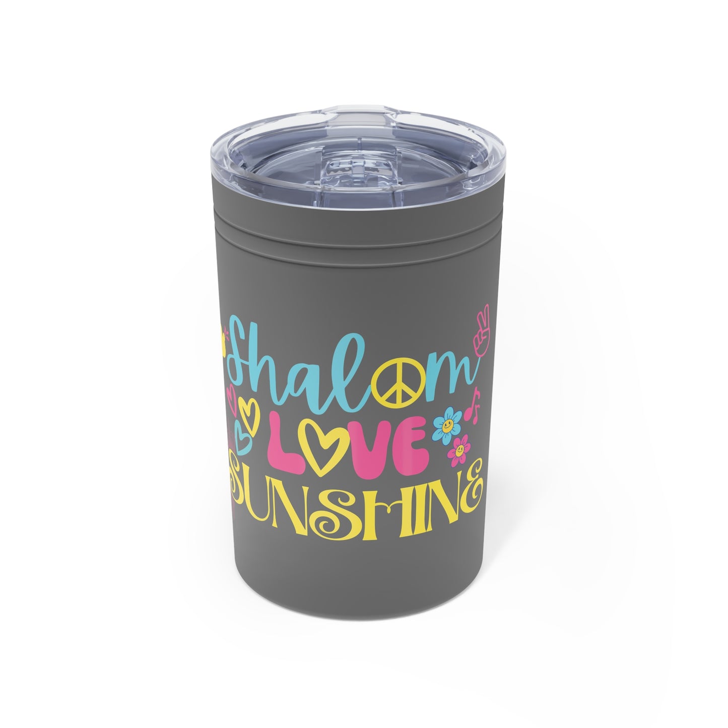 Shalom Love & Sunshine! Tumbler, 11oz