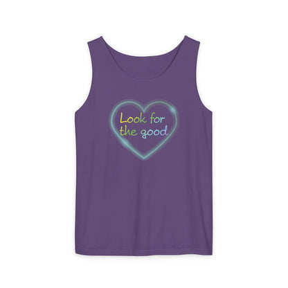 Look for the good! Unisex Tank Top