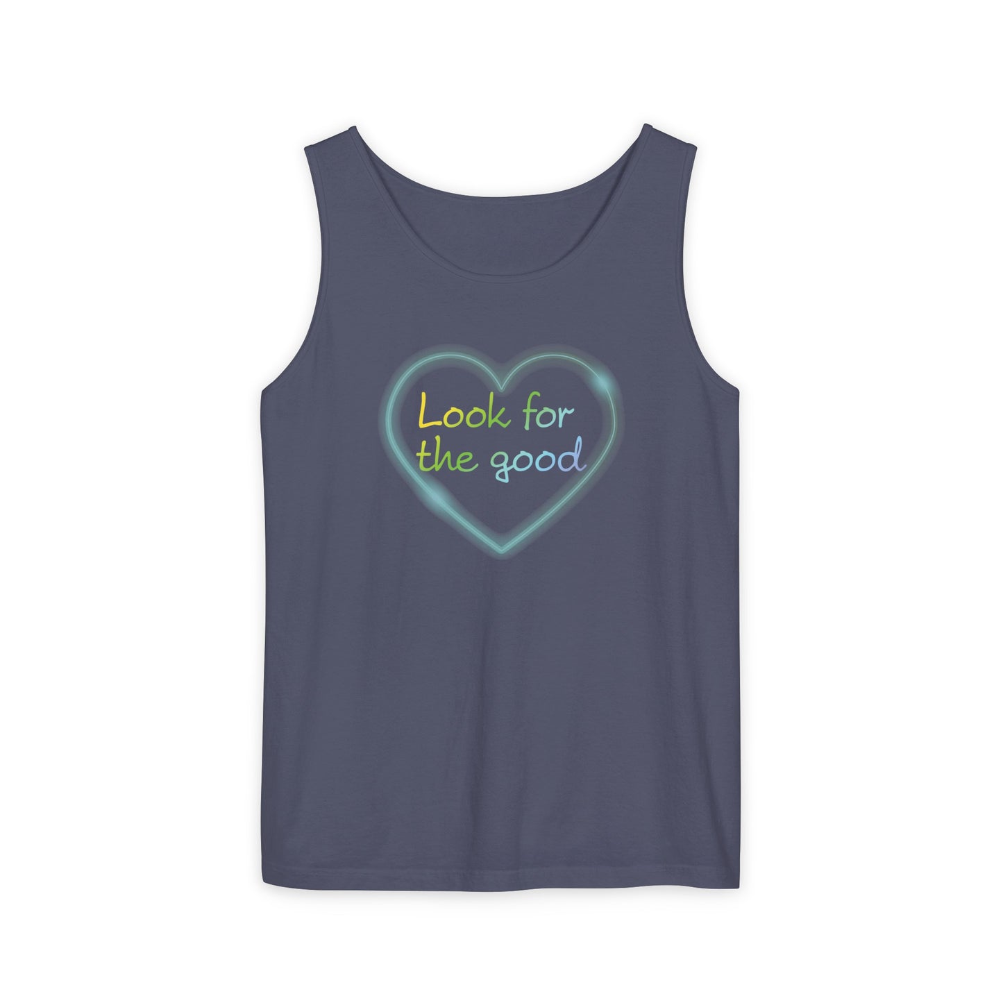 Look for the good! Unisex Tank Top