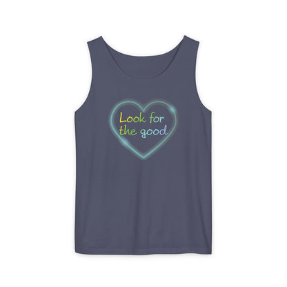 Look for the good! Unisex Tank Top