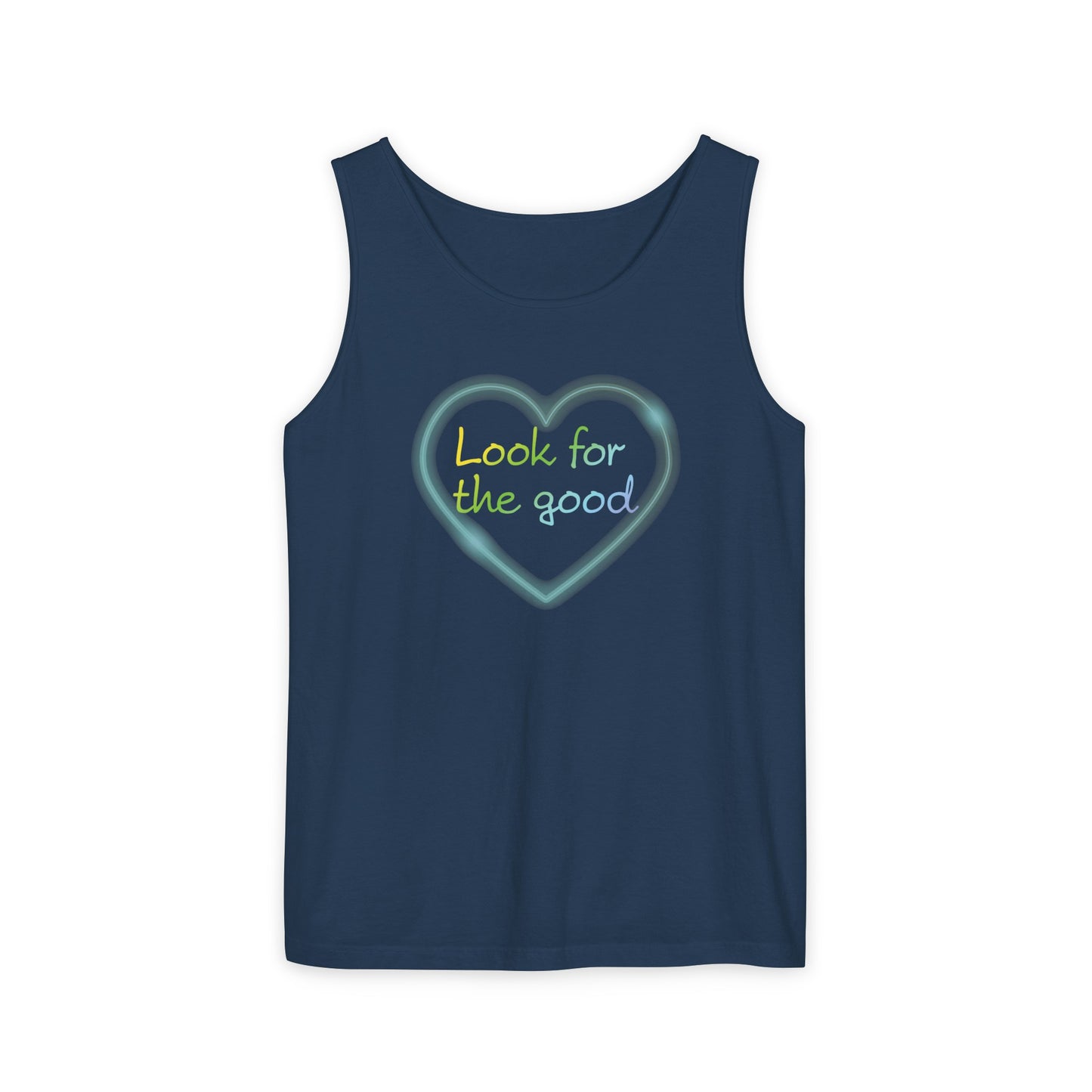 Look for the good! Unisex Tank Top