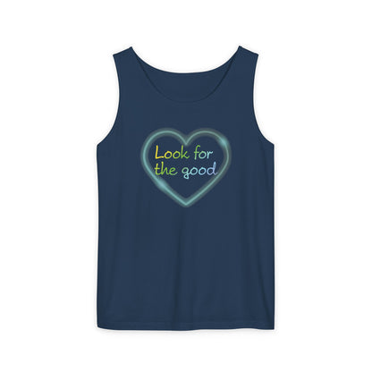 Look for the good! Unisex Tank Top