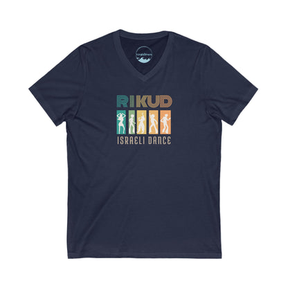 Retro Rikud! Unisex V-Neck Tee