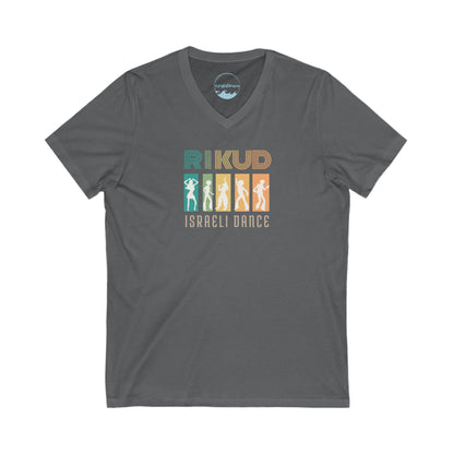 Retro Rikud! Unisex V-Neck Tee