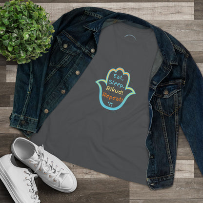 Eat. Sleep. Rikud! Repeat! & Friendships! Women's Tee