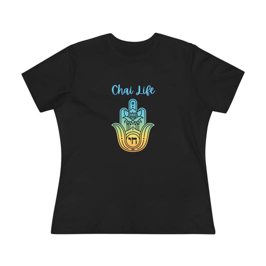 Chai Life Hamsa- Women's Tee