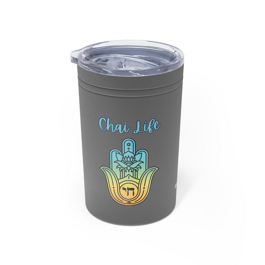 Hamsa Chai Life- Tumbler, 11oz