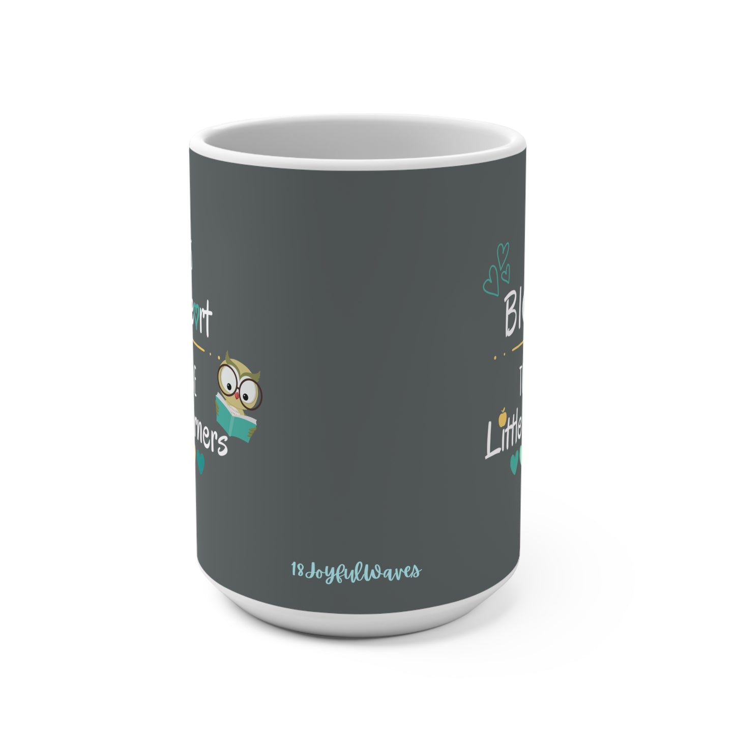 Big Hearted Teachers Mug, 15oz