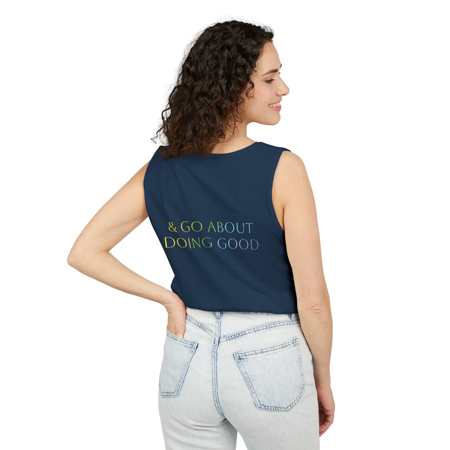 Look for the good! Unisex Tank Top