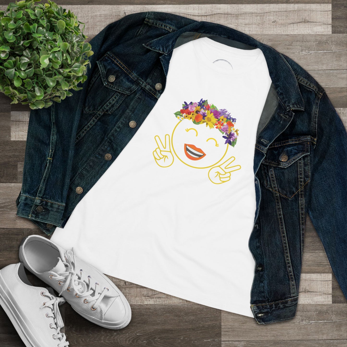 Happy Hippy!  Women's Tee