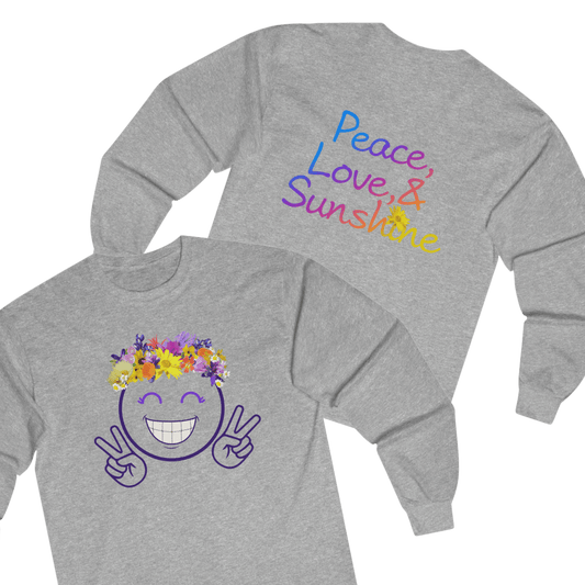 Happy Hippy- Unisex Long Sleeve Tee