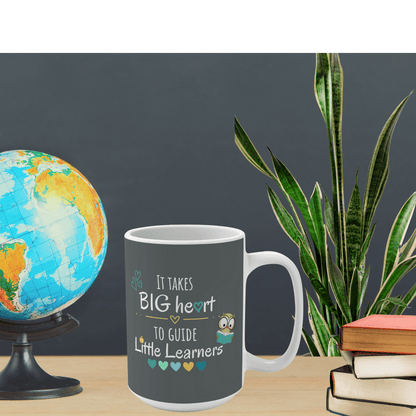 Big Hearted Teachers Mug, 15oz